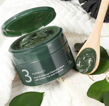 Load image into Gallery viewer, NUMBUZIN No.3 Pore & Makeup Cleansing Balm with Green Tea and Charcoal