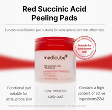 Load image into Gallery viewer, Medicube Red Succinic Acid Peeling Pad