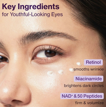 Load image into Gallery viewer, NUMBUZIN No.9 NAD+ Retinol Volumetox Eye Cream 10ml