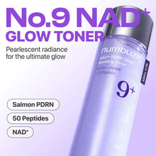 Load image into Gallery viewer, NUMBUZIN No.9 NAD+ PDRN Glow Boosting Toner
