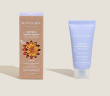 Load image into Gallery viewer, MARY&amp;MAY Calendula Peptide Ageless Sleeping Mask 30g
