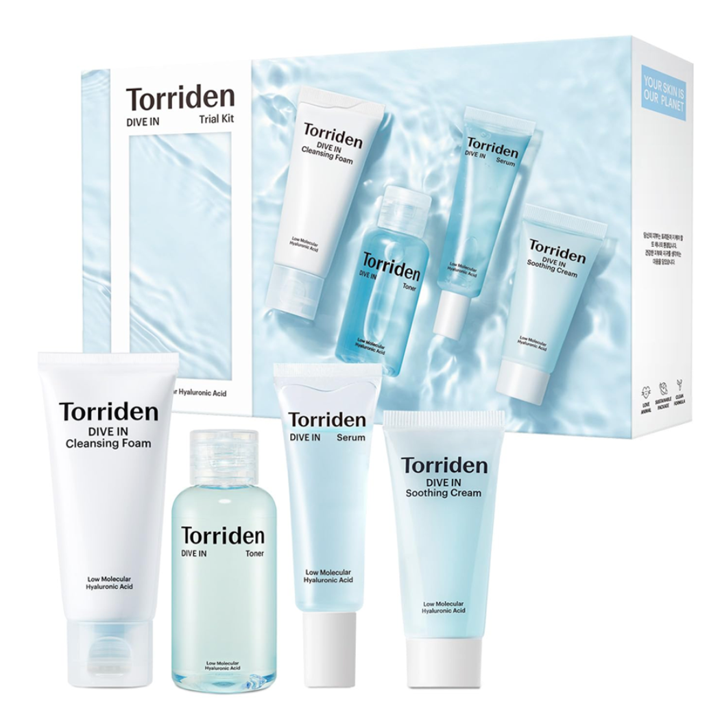 TORRIDEN DIVE-IN Skin Care Trial Kit