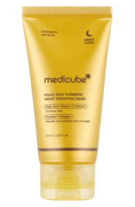 MEDICUBE Kojic Acid Turmeric Night Wrapping Mask 75ml