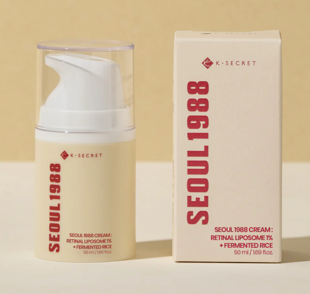KSECRET Seoul 1988 Cream: Retinal Liposome 1% + Fermented Rice