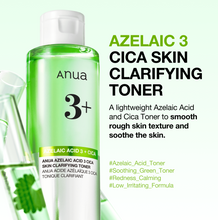 Load image into Gallery viewer, ANUA Azelaic 3 Cica Skin Clarifying Toner 250ml
