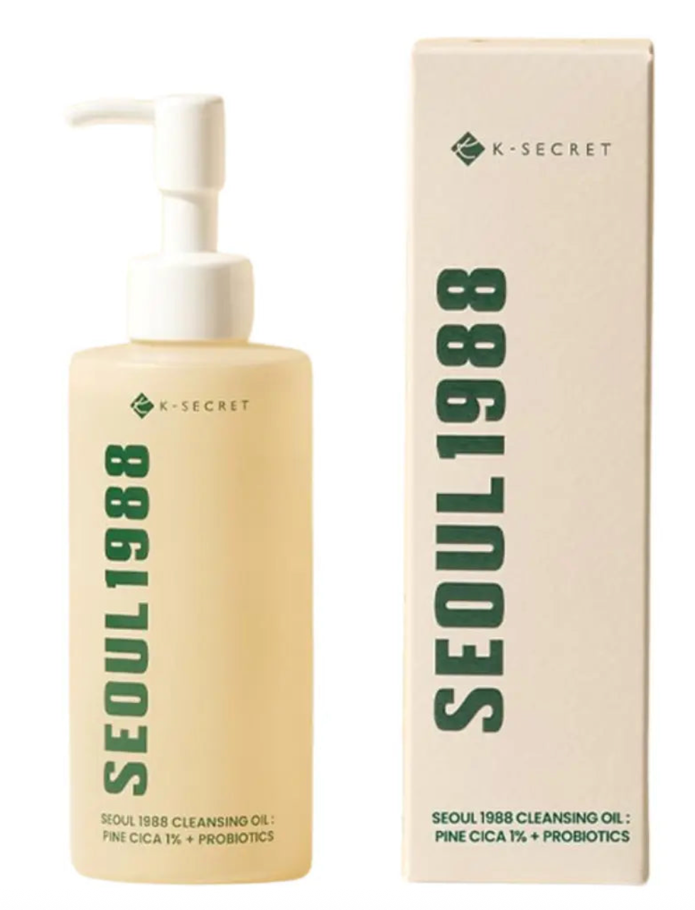 KSECRET Cleansing Oil : Pine Cica 1% + Probiotics 200ml
