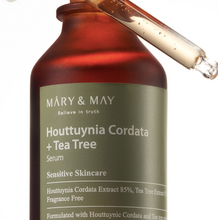 Cargar imagen en el visor de la galería, MARY&amp;MAY HOUTTUYNIA CORDATA + TEA TREE SERUM 30ml
