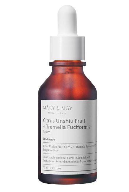 MARY&MAY CITRUS UNSHIU + TREMELLA FUCIFORMIS SERUM 30ml