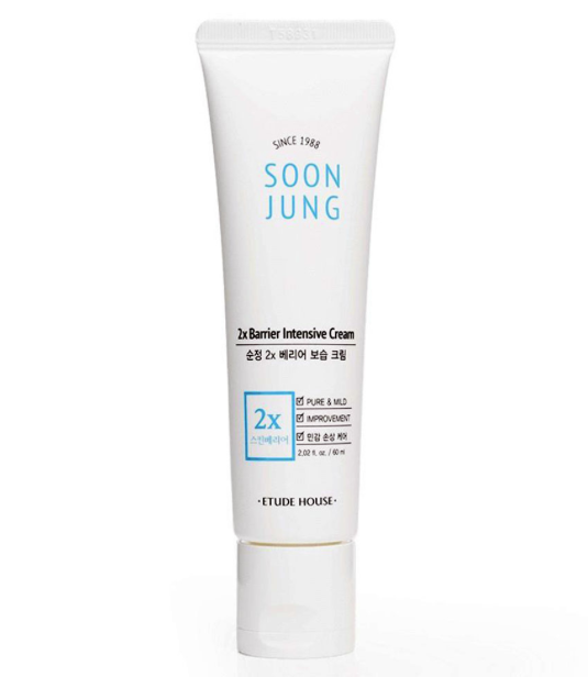 ETUDE HOUSE Soon Jung 2x Barrier Intensive Cream 60ml