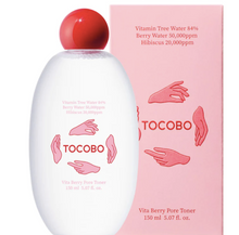 Load image into Gallery viewer, TOCOBO VITA BERRY PORE TONER 150ml
